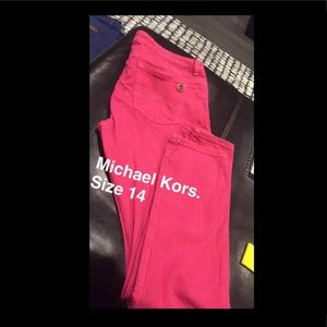 Michael Kors pink Jeans